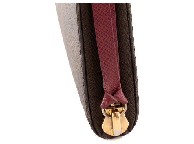 LOUIS VUITTON - Cartera Louis Vuitton Clémence en lona recubierta monogram Castaño - vista 5