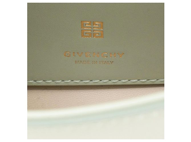 GIVENCHY - Bolso de bandolera 4G Mini Givenchy en piel lisa celadón Verde - vista 10