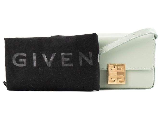 GIVENCHY - Bolso de bandolera 4G Mini Givenchy en piel lisa celadón Verde - vista 12