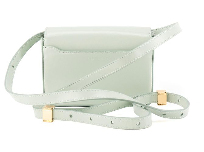 GIVENCHY - Bolso de bandolera 4G Mini Givenchy en piel lisa celadón Verde - vista 3