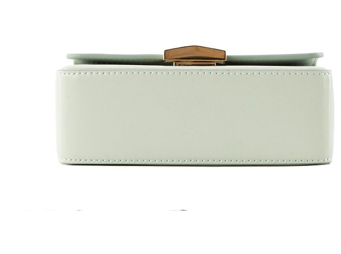 GIVENCHY - Bolso de bandolera 4G Mini Givenchy en piel lisa celadón Verde - vista 4