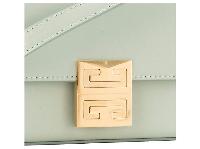 GIVENCHY - Bolso de bandolera 4G Mini Givenchy en piel lisa celadón Verde - vista 5