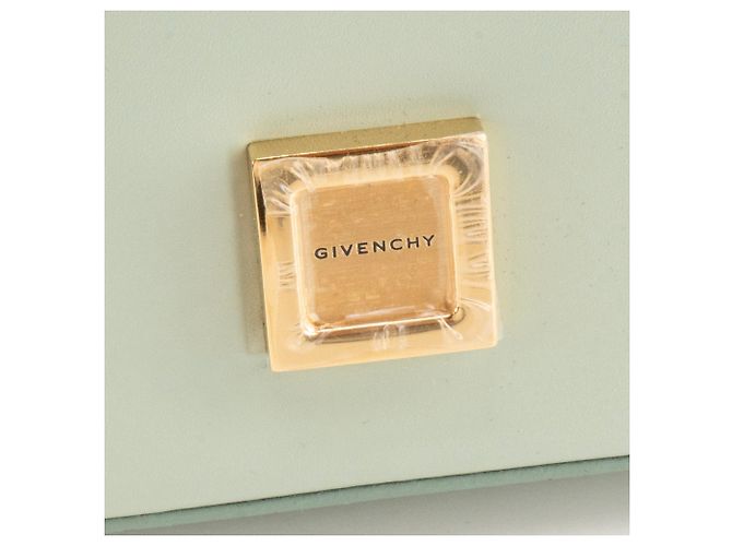 GIVENCHY - Bolso de bandolera 4G Mini Givenchy en piel lisa celadón Verde - vista 8