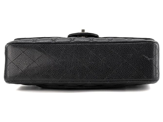 CHANEL - Borsa a tracolla Classique/Timeless 11.12 Chanel in pelle caviar nera Nero - vista 4