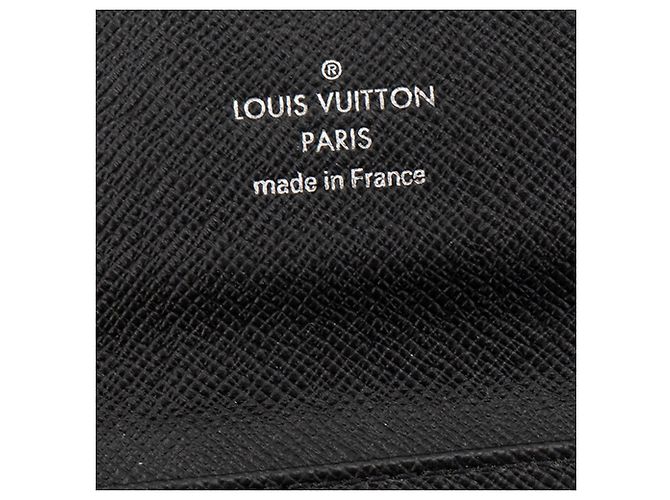 LOUIS VUITTON - Pochette clés Louis Vuitton en toile enduite damier graphite Black - view 7