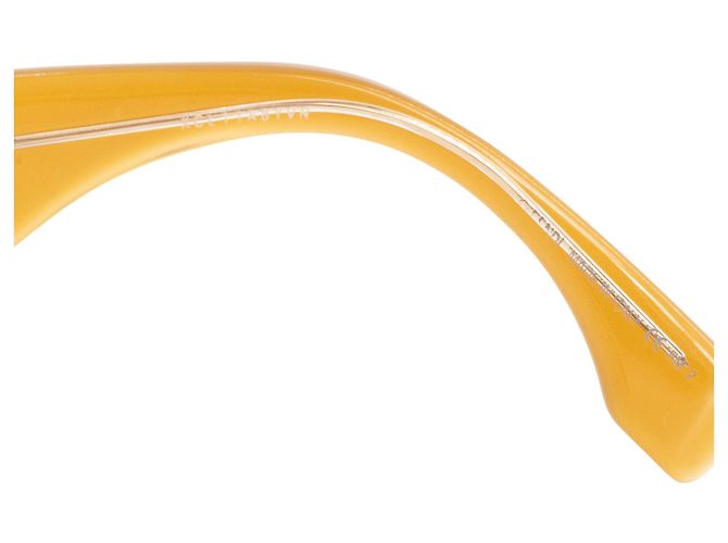 FENDI - Gafas de sol Fendi en acetato marrón claro Castaño - vista 4