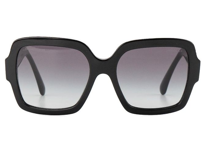 CHANEL - Gafas de sol Chanel en acetato negro - vista 2