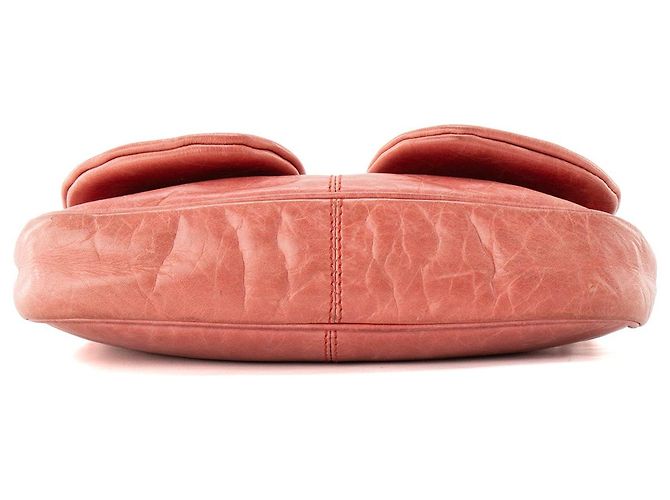 GIVENCHY - Bolso de hombro Givenchy de piel plisada rosa - vista 3