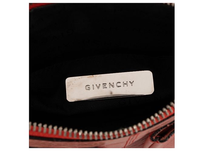 GIVENCHY - Bolso de hombro Givenchy de piel plisada rosa - vista 5