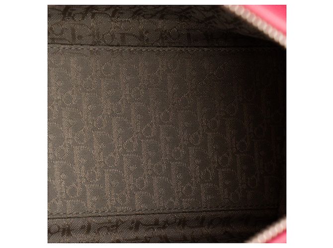 Autre Marque DIOR - borsa a mano Lady Dior medium in pelle cannage rosa - vista 11