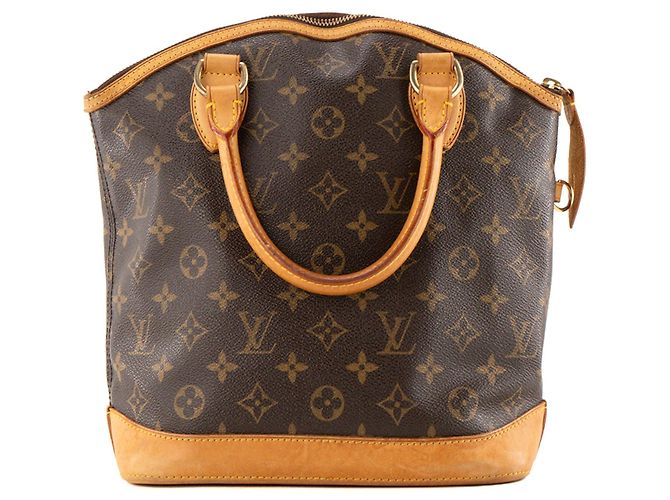 LOUIS VUITTON - Lock It Louis Vuitton Handtasche aus vintage monogrammée Canvas Braun - Ansicht 3