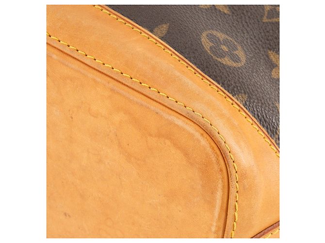 LOUIS VUITTON - Lock It Louis Vuitton Handtasche aus vintage monogrammée Canvas Braun - Ansicht 7
