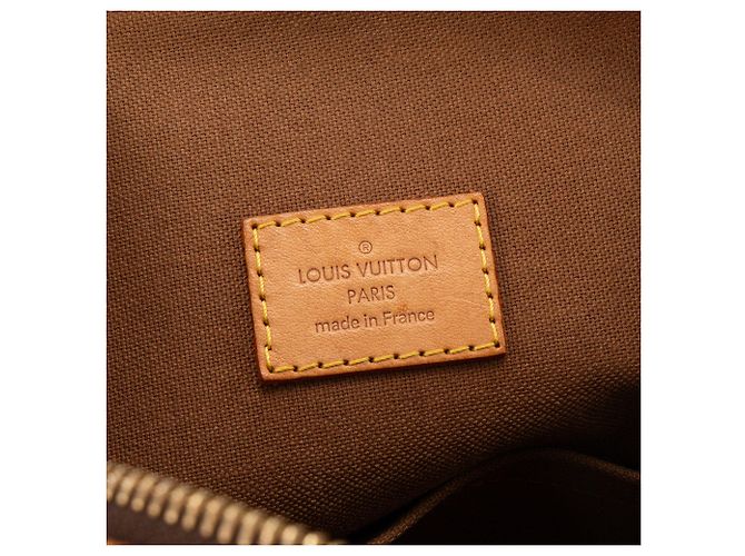 LOUIS VUITTON - Lock It Louis Vuitton Handtasche aus vintage monogrammée Canvas Braun - Ansicht 8
