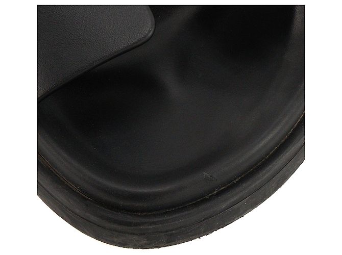HERMES - Sandali Genius Hermès in pelle liscia nera (T39) Nero - vista 7