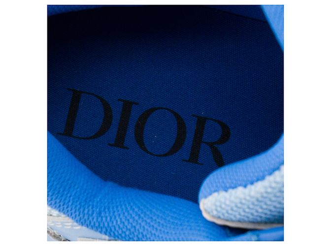 Autre Marque DIOR - Sneakers CD1 Dior in tela e pelle blu e bianca (T42) - vista 10