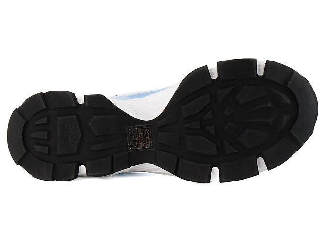 Autre Marque DIOR - Sneakers CD1 Dior in tela e pelle blu e bianca (T42) - vista 4