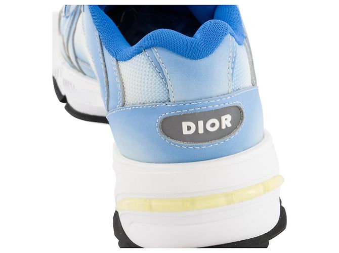 Autre Marque DIOR - Sneakers CD1 Dior in tela e pelle blu e bianca (T42) - vista 7