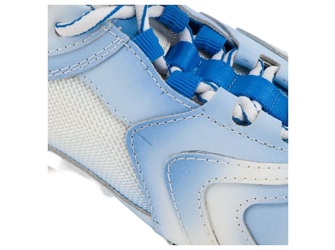 Autre Marque DIOR - Sneakers CD1 Dior in tela e pelle blu e bianca (T42) - vista 8