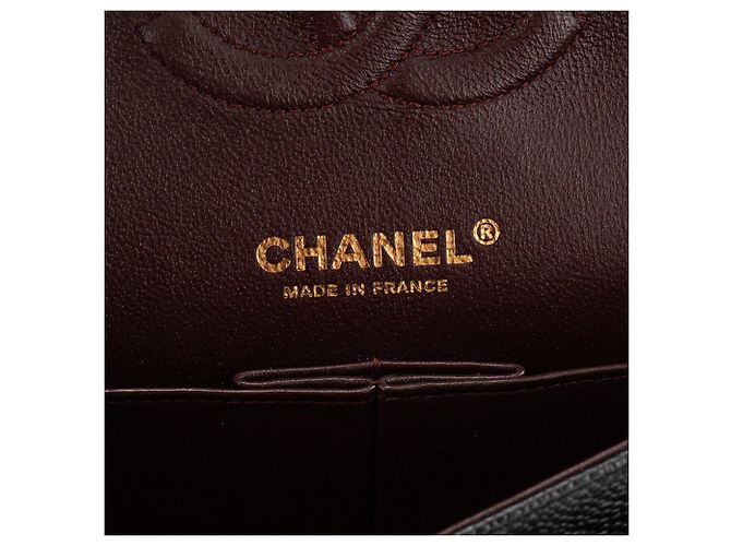 CHANEL - Borsa a tracolla Classique/Timeless 11.12 Chanel in pelle caviar nera Nero - vista 6