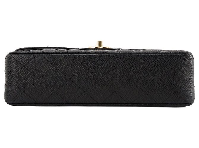 CHANEL - Borsa a tracolla Classique/Timeless 11.13 small Chanel in pelle caviar nera Nero - vista 4