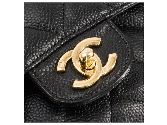 CHANEL - Borsa a tracolla Classique/Timeless 11.13 small Chanel in pelle caviar nera Nero - vista 5
