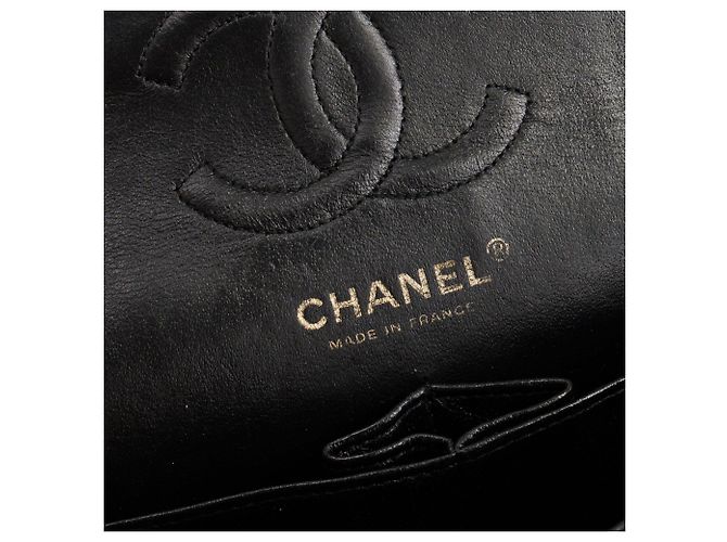 CHANEL - Borsa a tracolla Classique/Timeless 11.13 small Chanel in pelle caviar nera Nero - vista 7