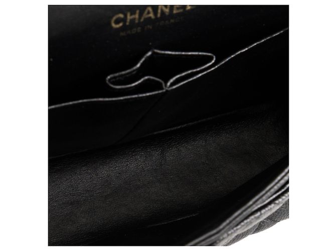 CHANEL - Borsa a tracolla Classique/Timeless 11.13 small Chanel in pelle caviar nera Nero - vista 8