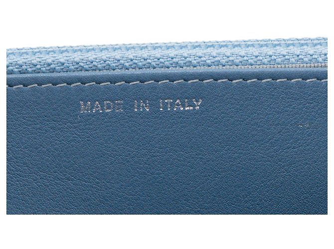 CHANEL - Borsa a tracolla Wallet On Chain Classic/Timeless Chanel in pelle verniciata blu-verde - vista 9