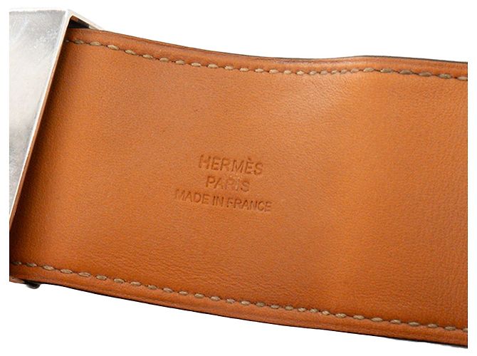 HERMÈS - Bracciale Collier de Chien Hermès in pelle liscia nera (S) Nero - vista 5