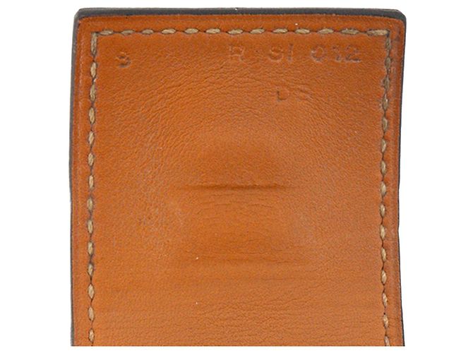 HERMÈS - Bracciale Collier de Chien Hermès in pelle liscia nera (S) Nero - vista 7