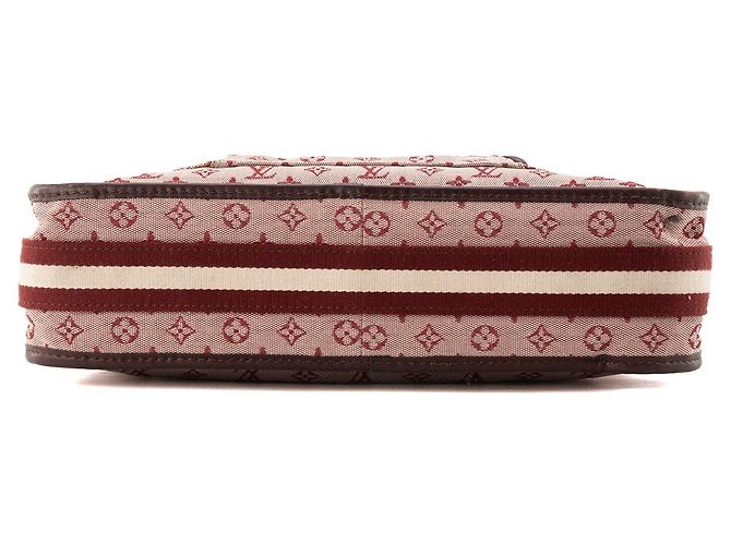 LOUIS VUITTON - Sac à bandoulière Mary Kate Louis Vuitton en toile monogrammée bordeaux Dark red - view 4