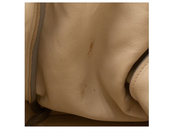 HERMÈS - Borsa a mano Hermès Birkin 35 in pelle Swift craie beige - vista 10