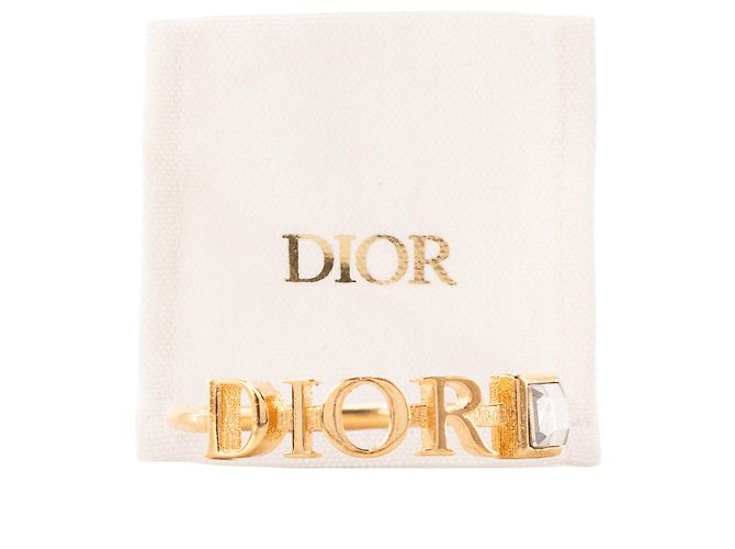 Autre Marque DIOR - Anello Dior in metallo dorato (T52) D'oro - vista 4
