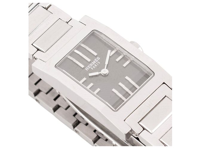 HERMÈS - Reloj Hermès Tandem en acero plateado Plata - vista 2