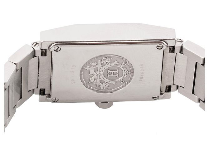 HERMÈS - Reloj Hermès Tandem en acero plateado Plata - vista 6