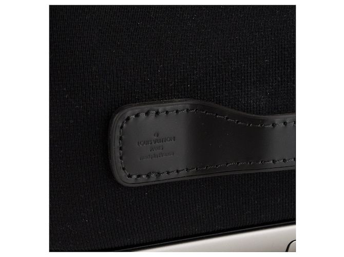 LOUIS VUITTON - Valigia Horizon Soft Duffle 55 Louis Vuitton in tela monogrammata nera e grigia Nero - vista 6