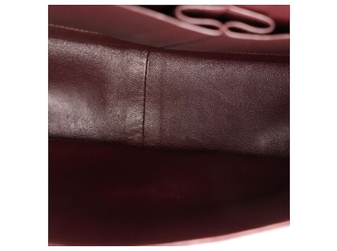 CHANEL - Borsa a tracolla Classic/Timeless Jumbo Chanel in pelle liscia nera Nero - vista 7
