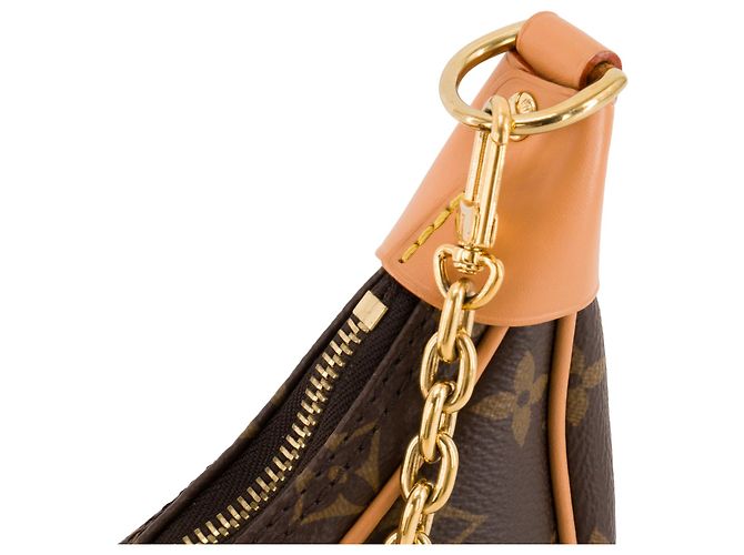 LOUIS VUITTON - Borsa a tracolla Loop Louis Vuitton in canvas monogram Marrone - vista 6