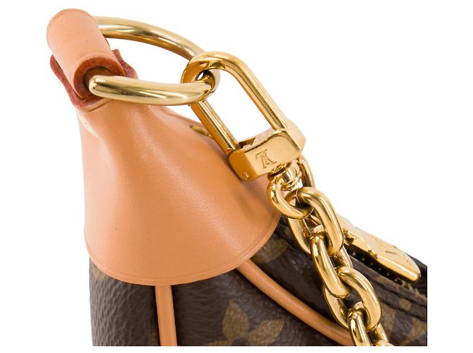 LOUIS VUITTON - Borsa a tracolla Loop Louis Vuitton in canvas monogram Marrone - vista 7