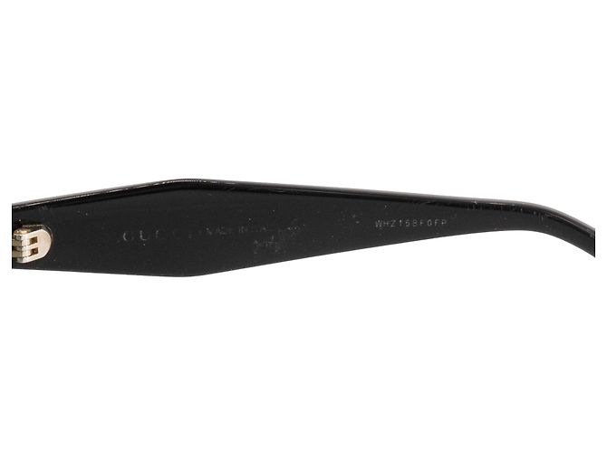 GUCCI - Gafas de sol redondas Gucci en acetato negro - vista 5