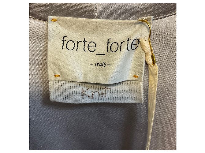 Autre Marque forte_forte Waffelstrick-Cardigan mit Tasche Grey Grigio Melange Grau - Ansicht 4