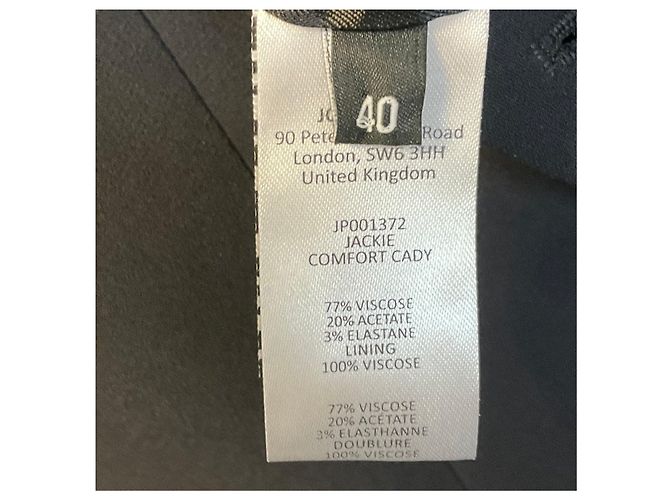 Joseph Black Jackie Comfort Cady Jacket Jacke Schwarz - Ansicht 5