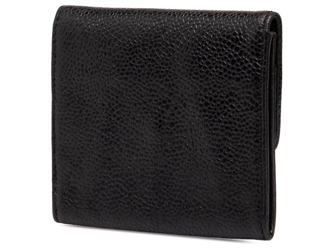 Monedero Chanel CC Caviar Negro - vista 2