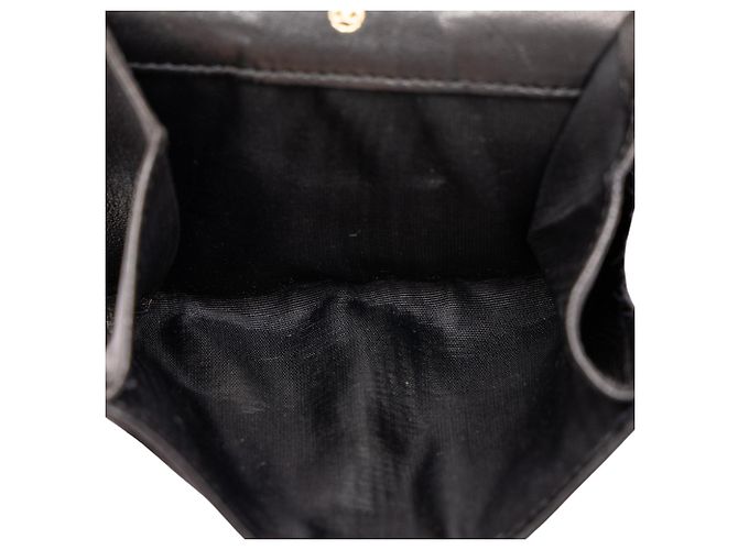 Monedero Chanel CC Caviar Negro - vista 4