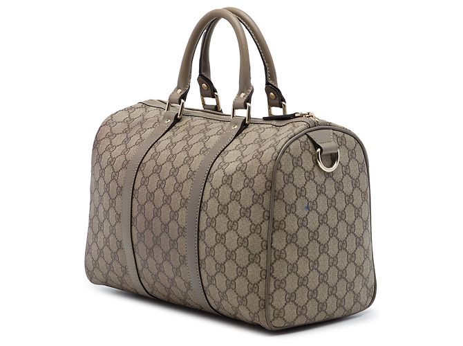 Borsa Boston Gucci Joy Medium GG Supreme Beige - vista 2