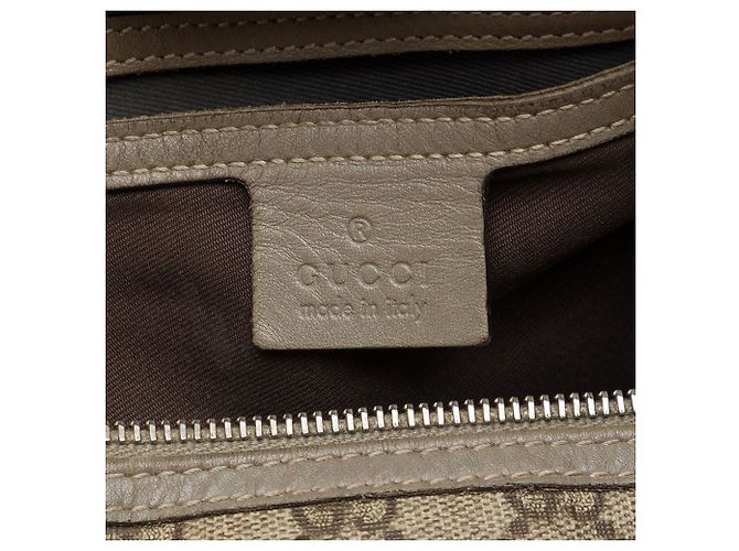 Borsa Boston Gucci Joy Medium GG Supreme Beige - vista 5