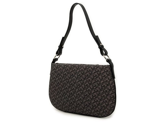 Borsa Hobo LOEWE in tela stampata grigia Grigio - vista 2