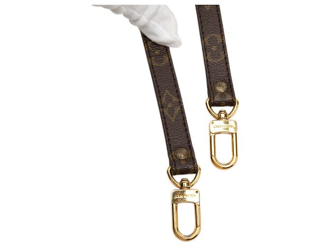 Tracolla per borsa Louis Vuitton Monogram marrone - vista 4