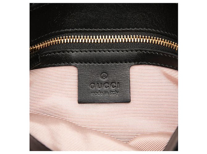 Borsa a tracolla Gucci Small Arli in pelle di vitello nera Nero - vista 5