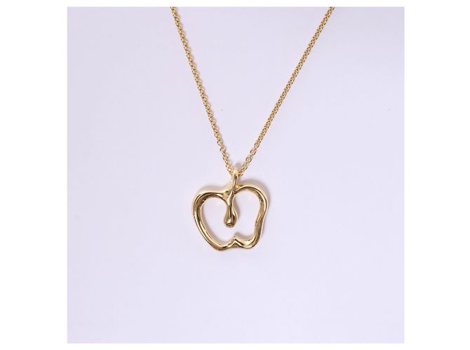 Tiffany & Co Tiffany Apple Halskette 750(YG) 4.5g Golden - Ansicht 12